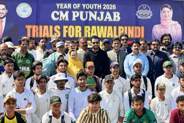 rawalpindi cricket - Rawalpindi Cricket Trials Start on Merit