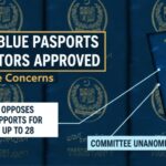 blue passports - Senators Get Lifetime Blue Passports Approved