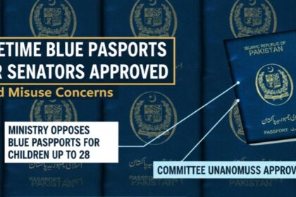 blue passports - Senators Get Lifetime Blue Passports Approved