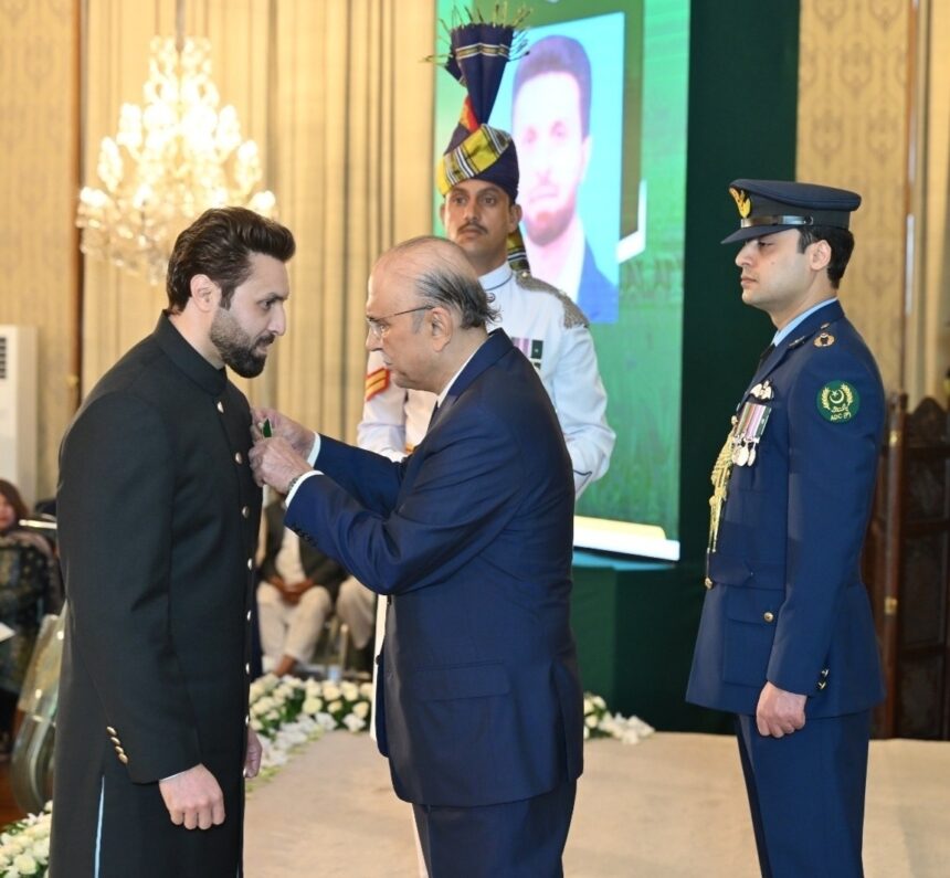 mohsin nawaz - Mohsin Nawaz wins Tamgha e Imtiaz for shooting