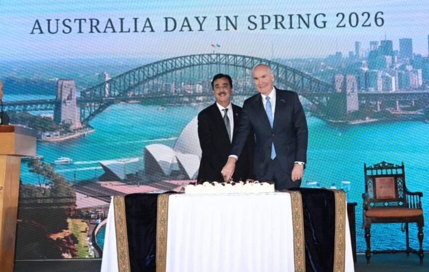 australia day - Chairman Senate Attends Australia Day Reception