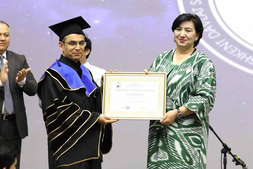 honorary professor - Ambassador Ahmed Farooq Named Honorary Professor
