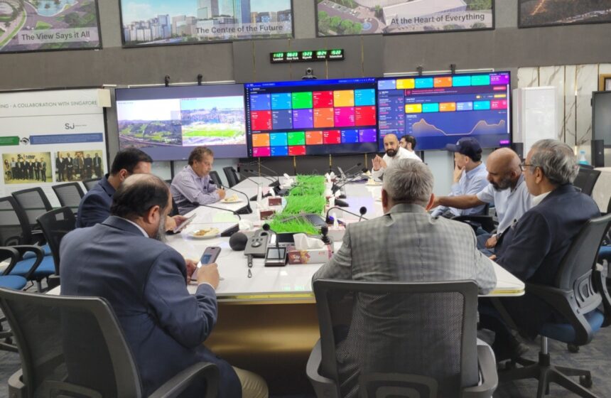 capital smart city - Turkmen Diplomats Visit Capital Smart City Islamabad