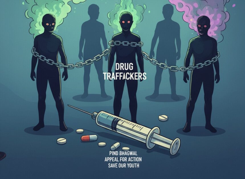 drug trafficking - Pind Bhagwal Demands Action on Drug Trafficking