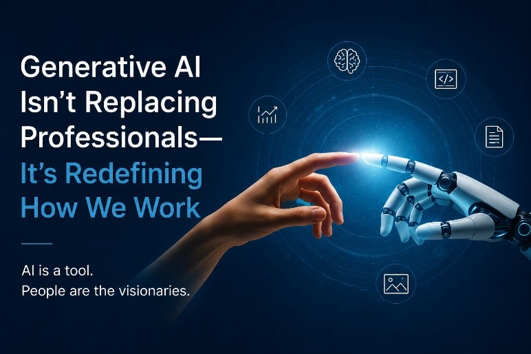 generative ai - Generative AI Won't Replace You But It Will Change Work