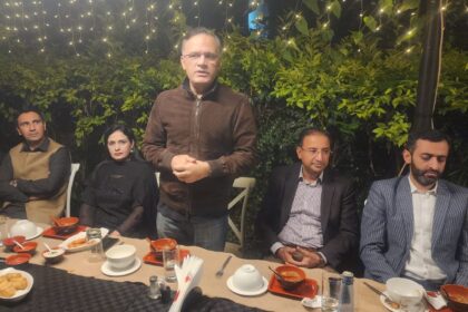 ibrar hussain khan - Ibrar Hussain Khan Honoured at Farewell Dinner