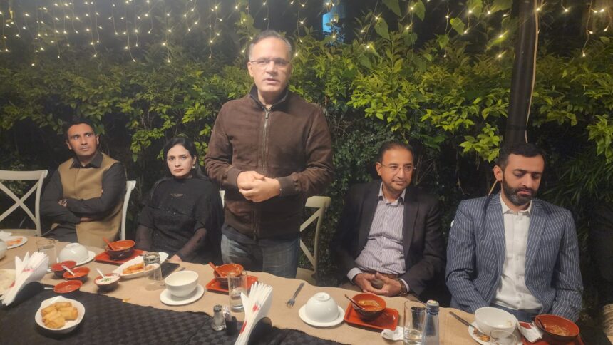 ibrar hussain khan - Ibrar Hussain Khan Honoured at Farewell Dinner
