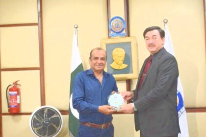 aqeel anjum awan - Aqeel Anjum Awan Gets Special Award at Bahria University