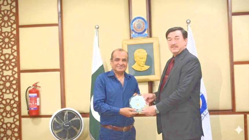 aqeel anjum awan - Aqeel Anjum Awan Gets Special Award at Bahria University