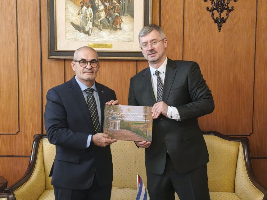 cuba embassy visit - Cuba Embassy visit strengthens ties in Islamabad