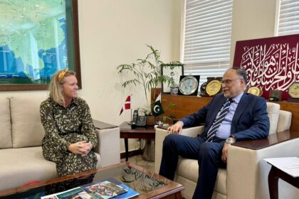 Denmark Pakistan water cooperation meeting in Islamabad