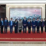 Ambassador Khalil Hashmi during TBEA visit in Xinjiang discussing cooperation on energy infrastructure