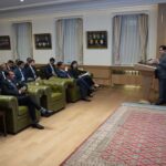 Aizaz Khan with National Defence University delegation in China highlighting Pakistan-China friendship