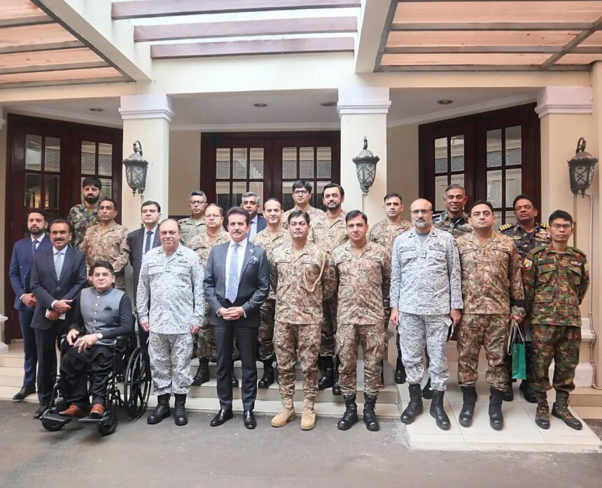 NDU delegation at Pakistan Embassy Indonesia in Jakarta