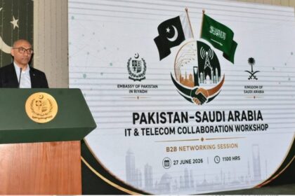 Pakistan Saudi IT telecom workshop hosted by the Pakistan Embassy in Saudi Arabia
