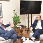 indus waters treaty - Ambassador Spain Meets Minister on Indus Waters Treaty