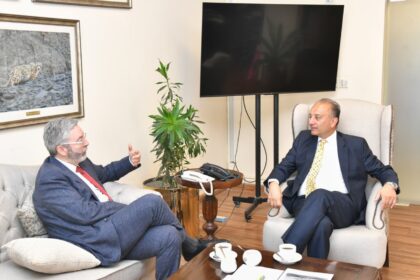 indus waters treaty - Ambassador Spain Meets Minister on Indus Waters Treaty