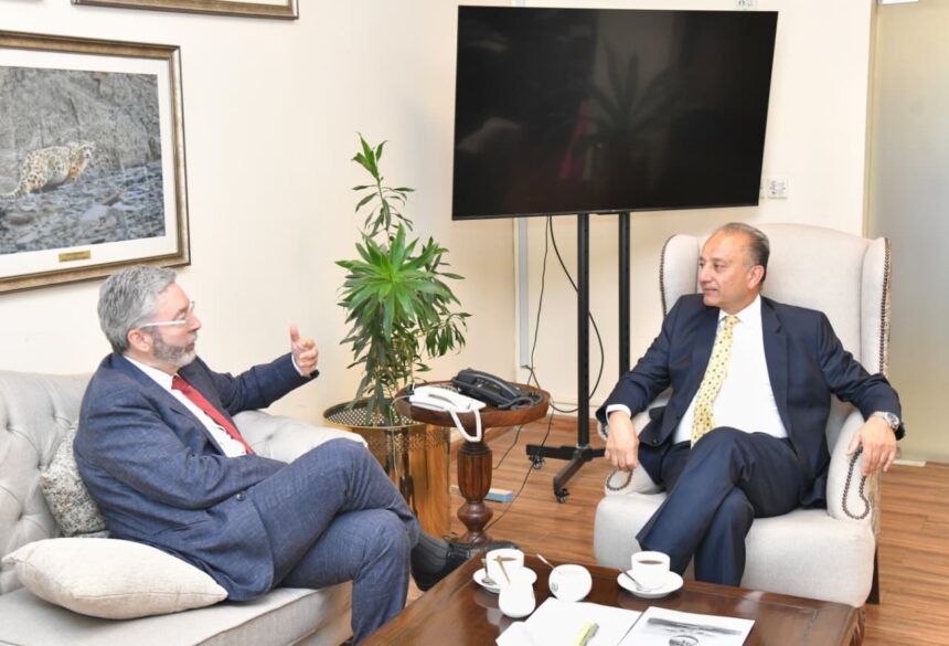 indus waters treaty - Ambassador Spain Meets Minister on Indus Waters Treaty