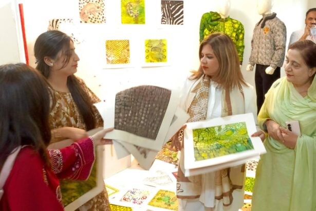 women empowerment - Women Development Secretary Visits GCWU Art Exhibition