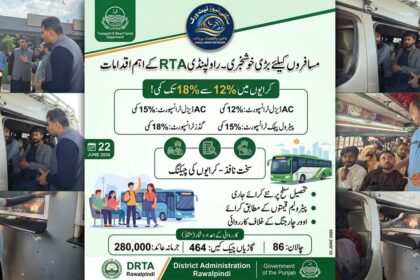 transport fare cut - Transport Fare Cut Brings Relief in Rawalpindi