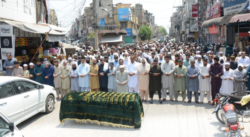 haji habib rahman funeral - Haji Habib Rahman Funeral Held in Rawalpindi