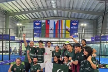 Team Pakistan at APPC 2026 with Ambassador Asima Rabbani cheering in the semi-final