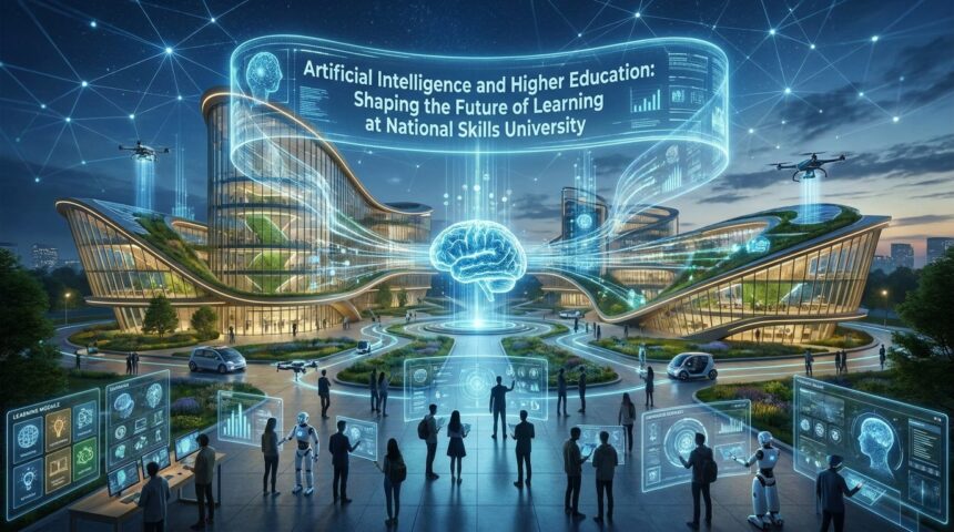 Artificial intelligence and higher education discussion at National Skills University Islamabad