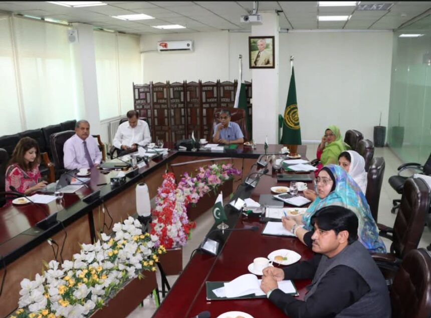 IHRA registration committee meeting on healthcare establishment registration in Islamabad