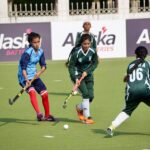 womens hockey - Under-21 womens hockey action lights up Islamabad