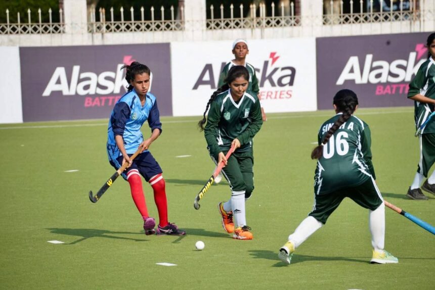 womens hockey - Under-21 womens hockey action lights up Islamabad