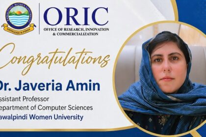 Dr Javeria Amin QML grant announcement at Rawalpindi Women University
