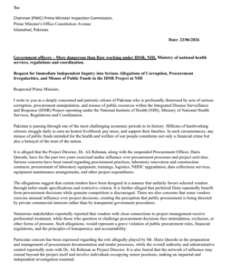 High Level Probe Sought Into Alleged Procurement Irregularities in NIH 2 Screenshot 2026 07 04 000430