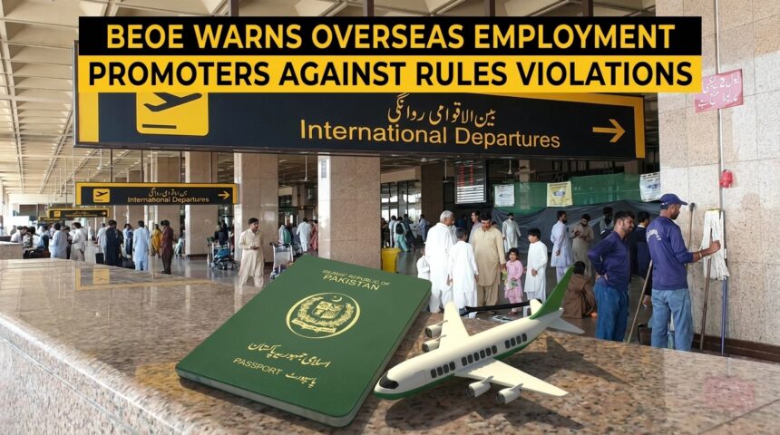 BEOE Warns Overseas Employment Promoters Against Rules Violations