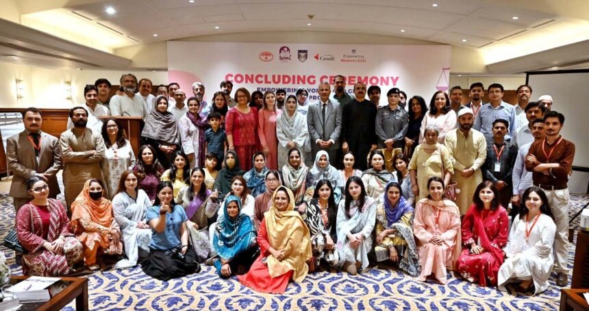 EWG project ceremony in Islamabad empowering women and girls