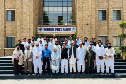 HEC team reviews University of Lakki Marwat academic and research facilities
