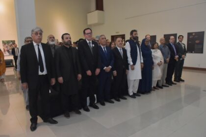 Ceremony in Islamabad marking the Srebrenica genocide with Pakistan and Bosnia solidarity