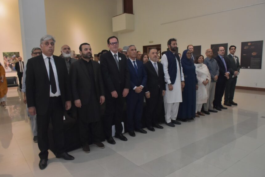 Ceremony in Islamabad marking the Srebrenica genocide with Pakistan and Bosnia solidarity