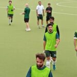 Pakistan hockey team training during World Cup camp in Lahore