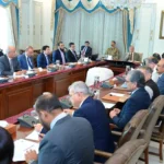 Prime Minister Shehbaz Sharif chairing a meeting on cashless economy and digital payments in Islamabad