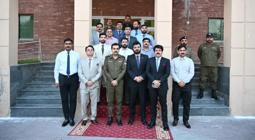 CPO Hassan Mushtaq Sukhera during visit to CCD regional office Rawalpindi
