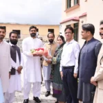 Deputy Commissioner Abbottabad Captain retd Sarmad Saleem visiting COMSATS University Abbottabad Campus