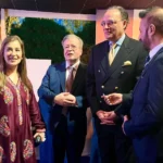 Guests attending the French National Day celebration at the French Residence