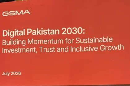 GSMA Digital Pakistan 2030 report presentation