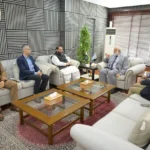 Federal Minister for National Heritage and Culture meeting HEC Chairman Niaz Ahmed Akhtar in Islamabad