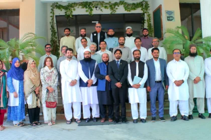 Participants of HEC orientation session on Research Journals Policy at HEC Regional Centre Peshawar
