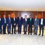Officials discussing Hepatitis Delta therapy access during Pakistan-China health engagement
