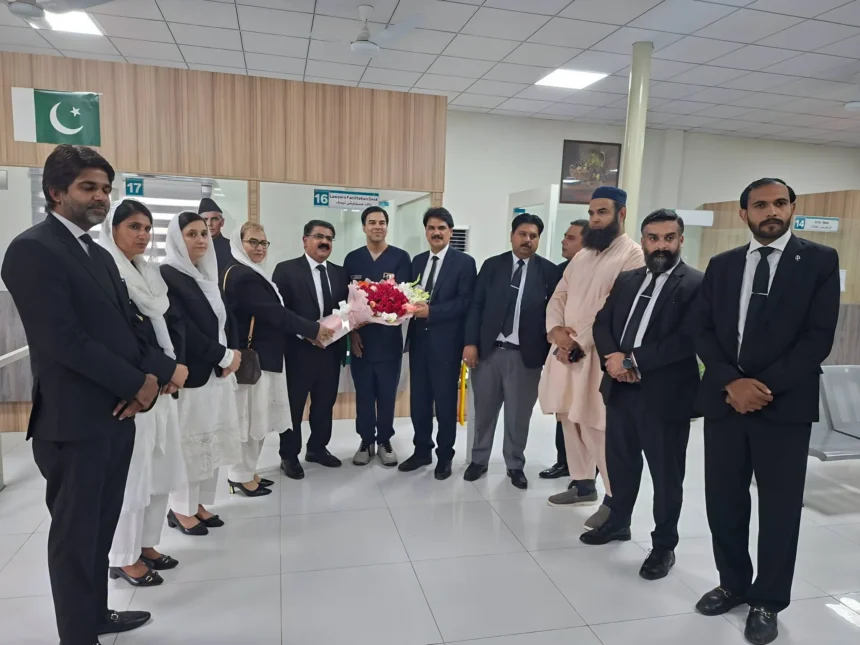 RIC officials inaugurate Lawyer Facilitation Counter in Rawalpindi