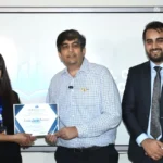 Speakers and guests at the May Day Foundation and Virtual City School education initiative launching ceremony in Islamabad