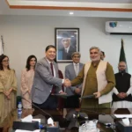 Officials from MoFEPT and Nestlé Pakistan attend LoU signing ceremony in Islamabad