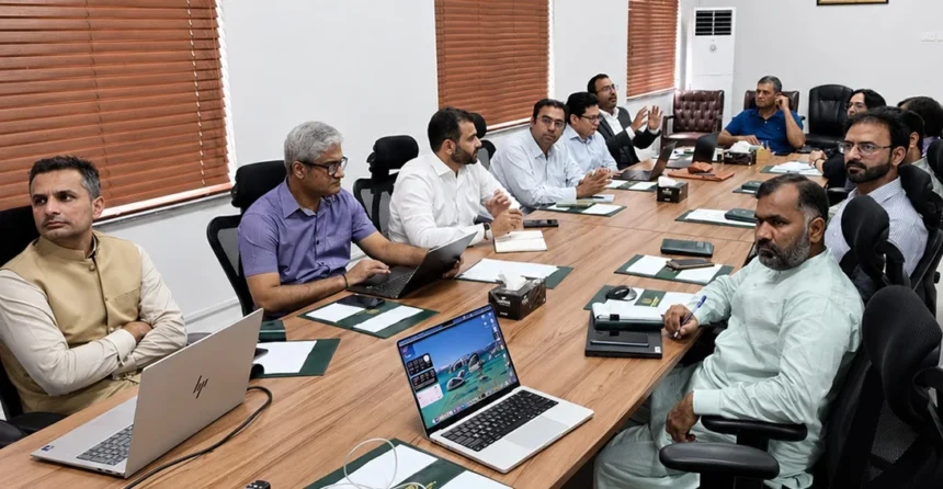 Participants attending a consultative workshop on Pakistan digital health plan in Lahore